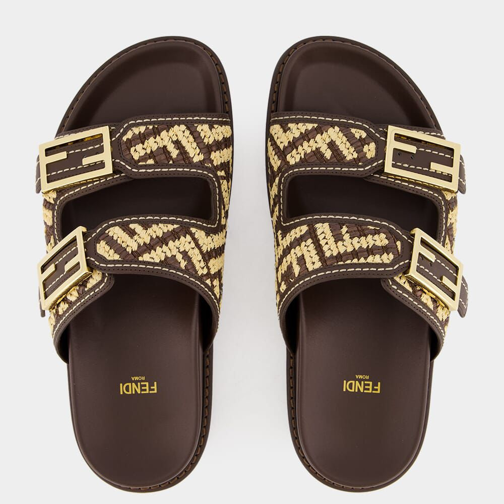 Papete Fendi Feel marrom TAM 35br