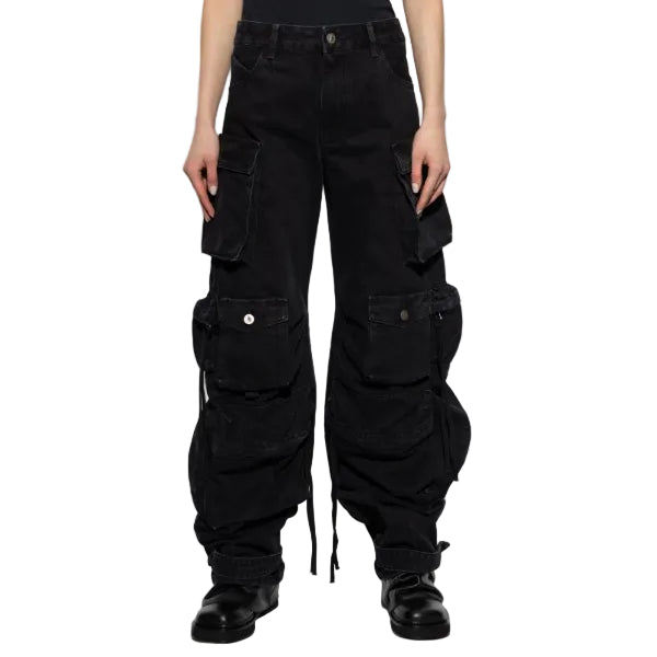 Calça The Attico Cargo Preta Tam 36 Br