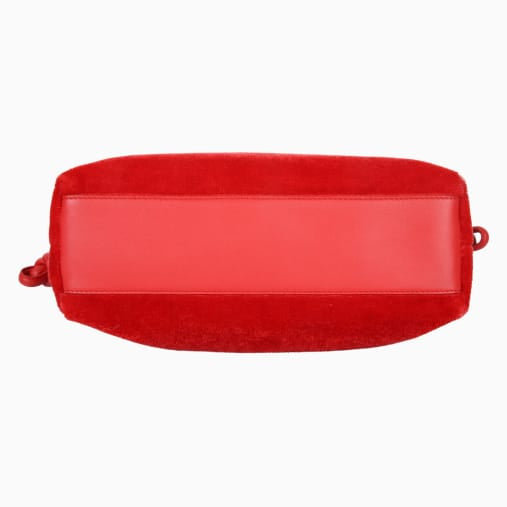 Bolsa Loewe Flamenco Knot Vermelho