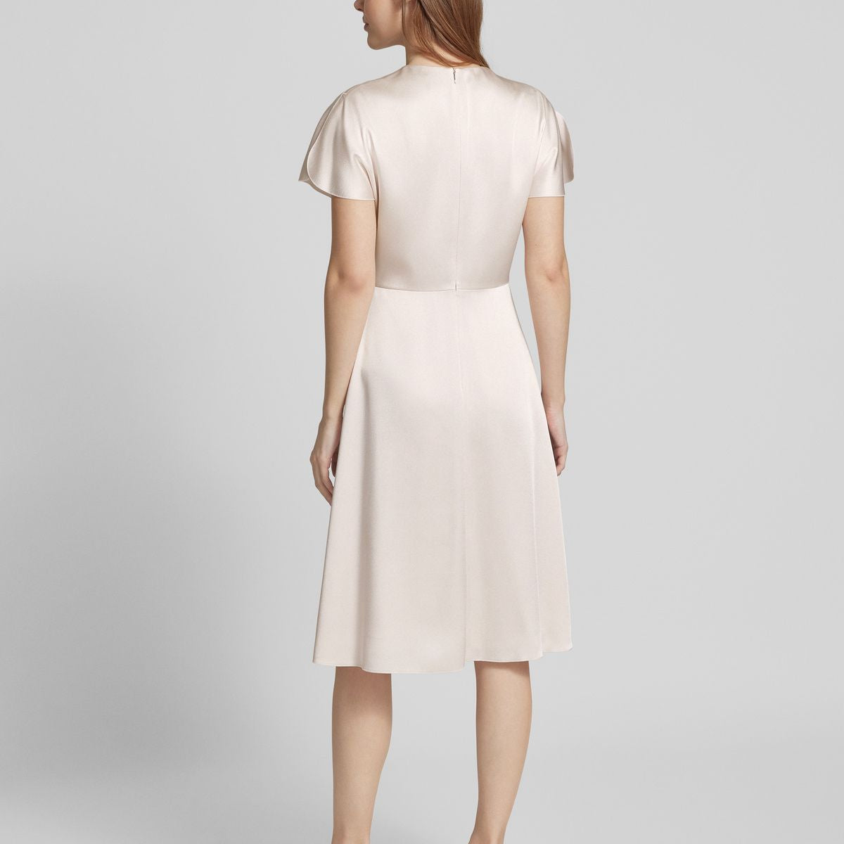 Vestido Hugo Boss Rosa Tam. 34 Br