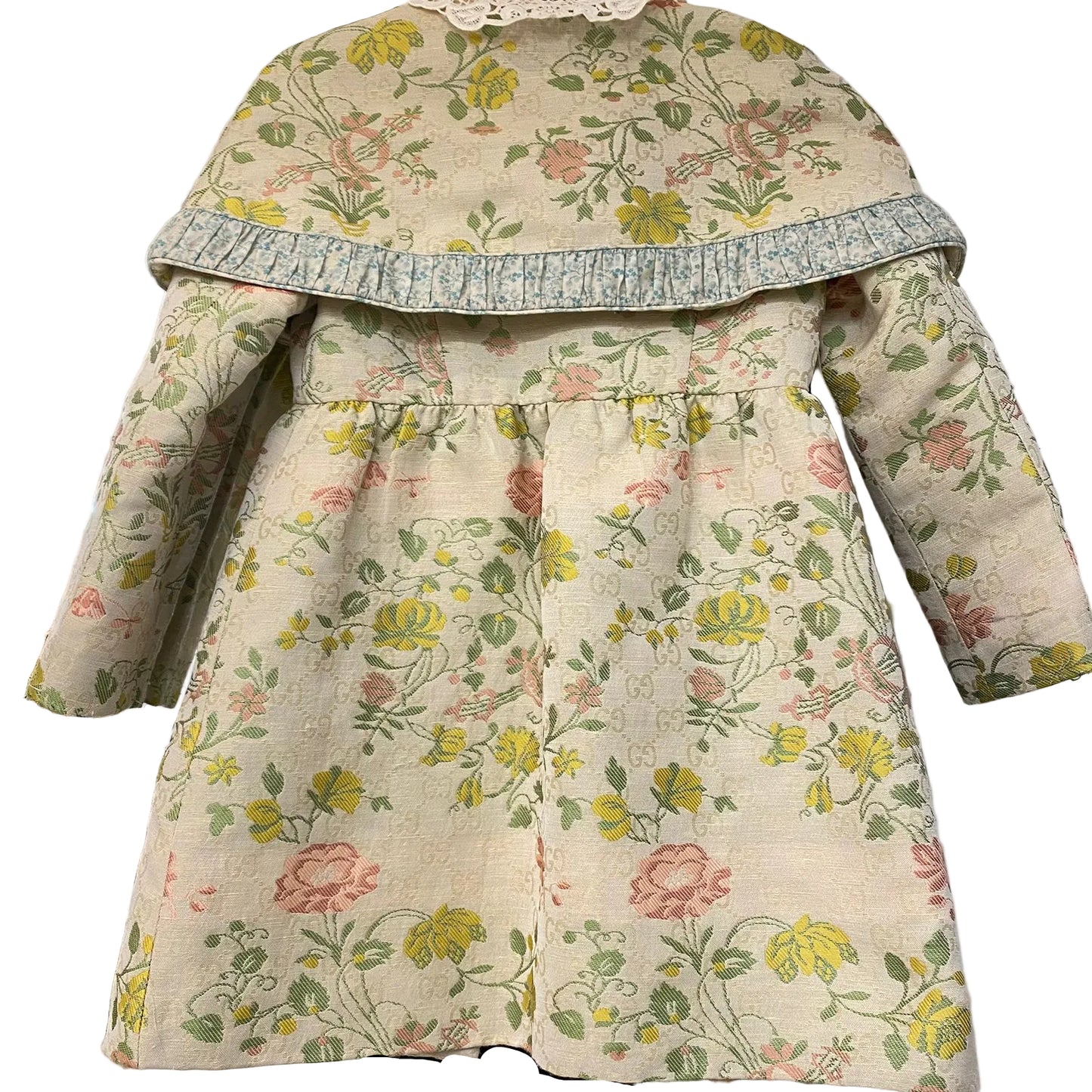 Casaco Gucci Bege Floral Tam. 6 Anos