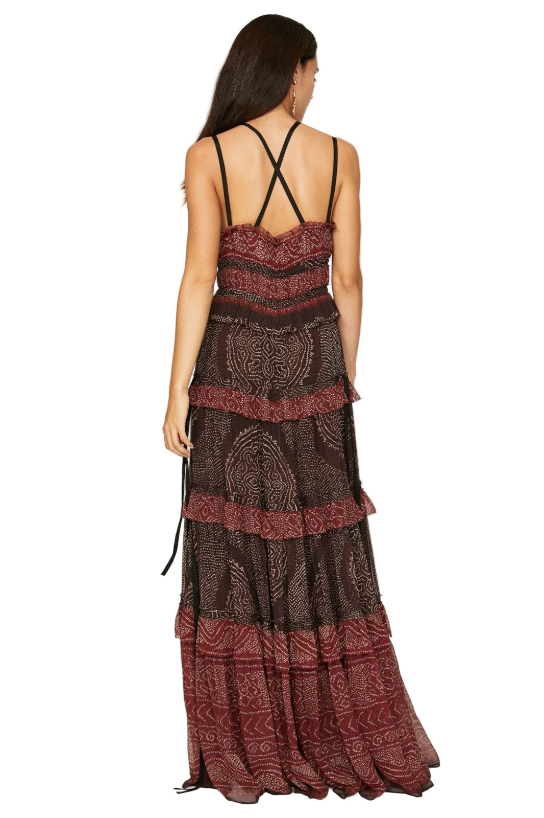 Vestido Ulla Johnson Estampado TAM. G Br