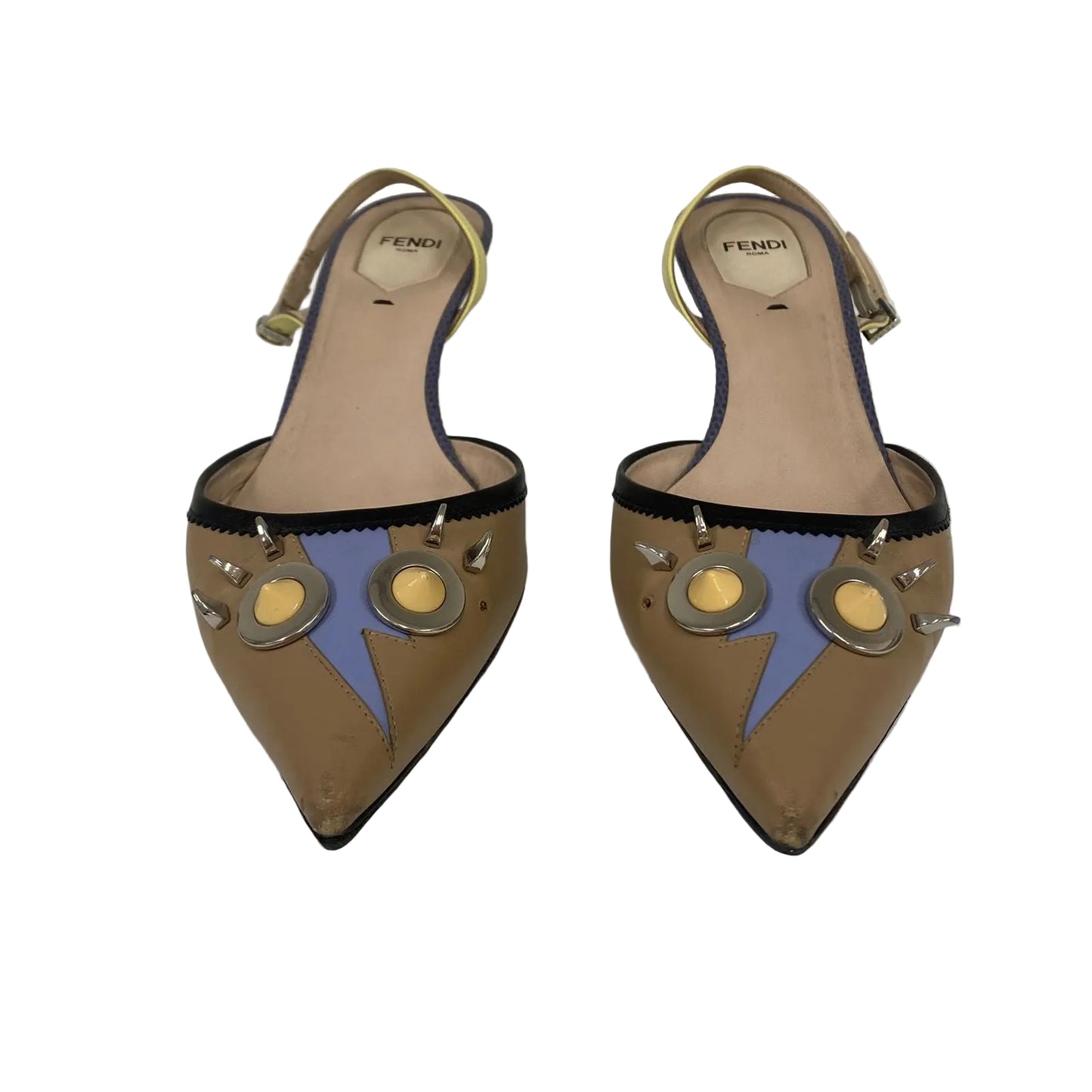 Sapato Fendi Com Spikes Tam 37 Br