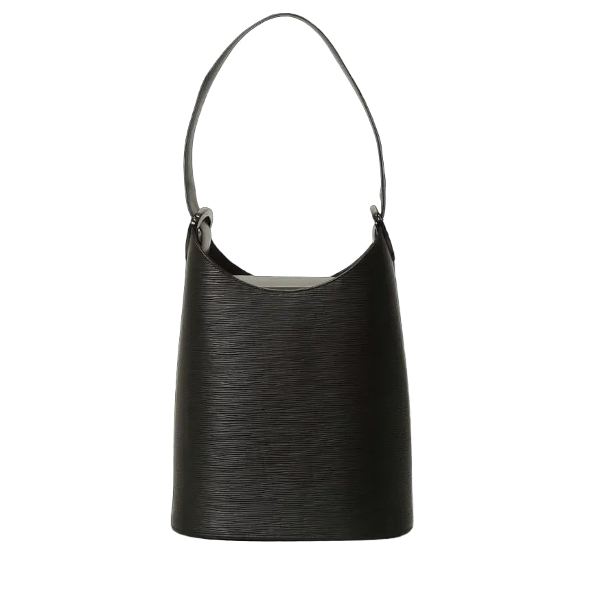 Bolsa Louis Vuitton Sac Versau Epi Preta