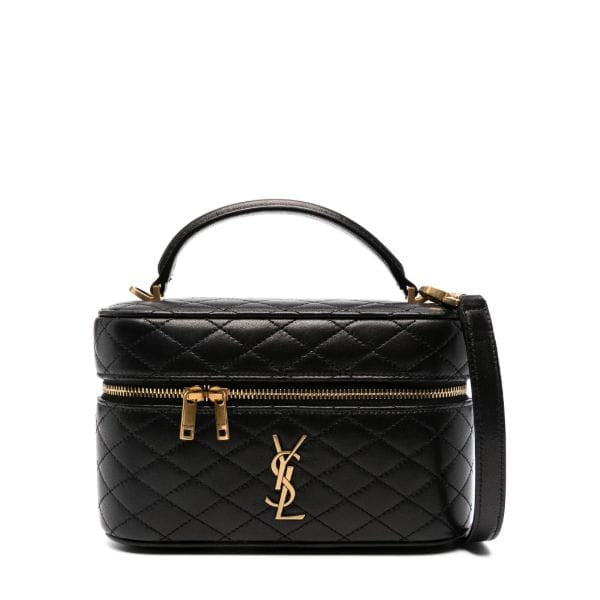 Bolsa Saint Laurent Gaby Vanity Micro Preta