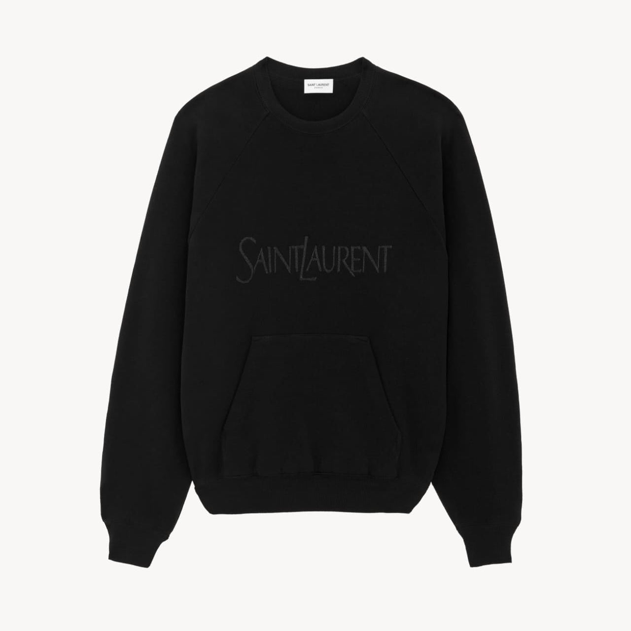 Moletom Saint Laurent Preto Masculino Tam M Br