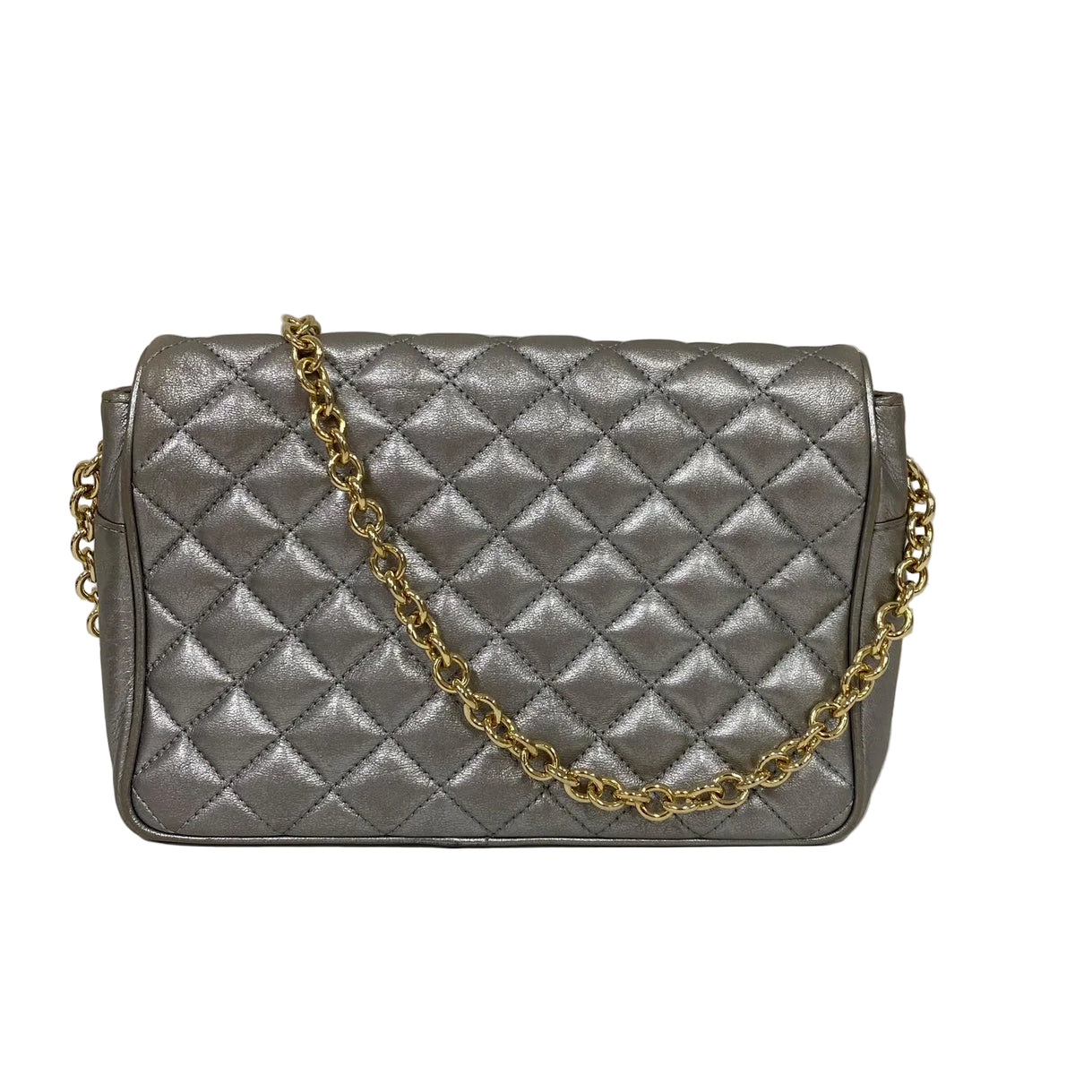 Bolsa Carolina Herrera Metalizada