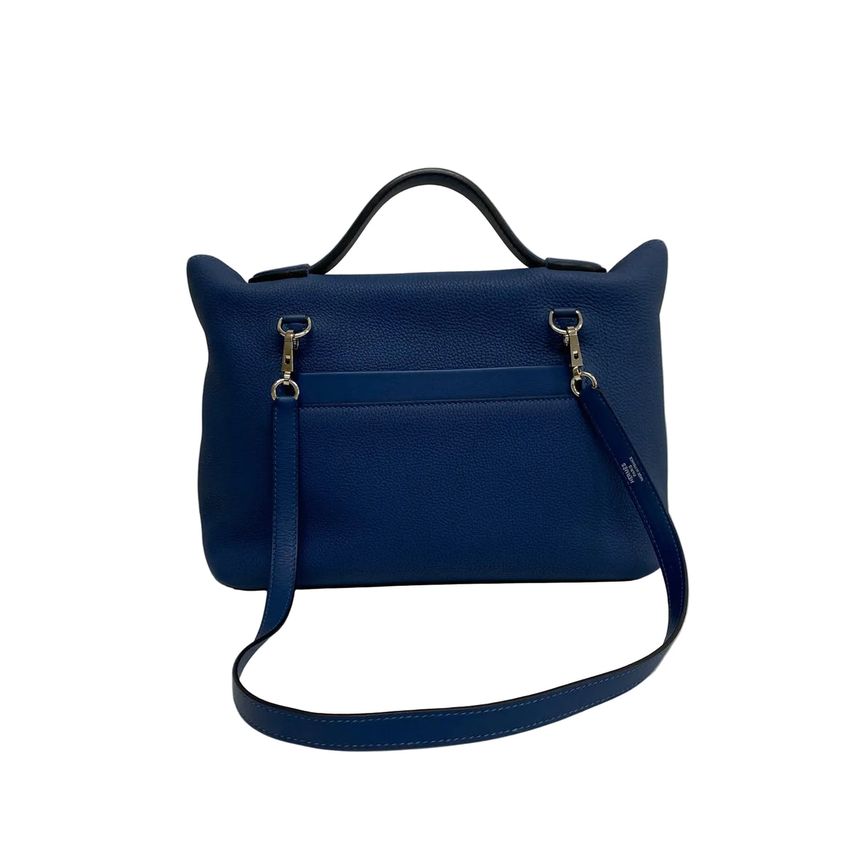 Bolsa Hermès 24/24 Azul Ferragem Palladium