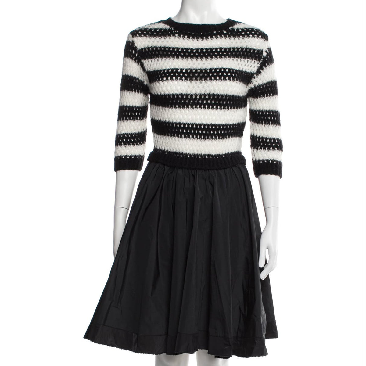 Vestido Red Valentino Listras Tam G BR