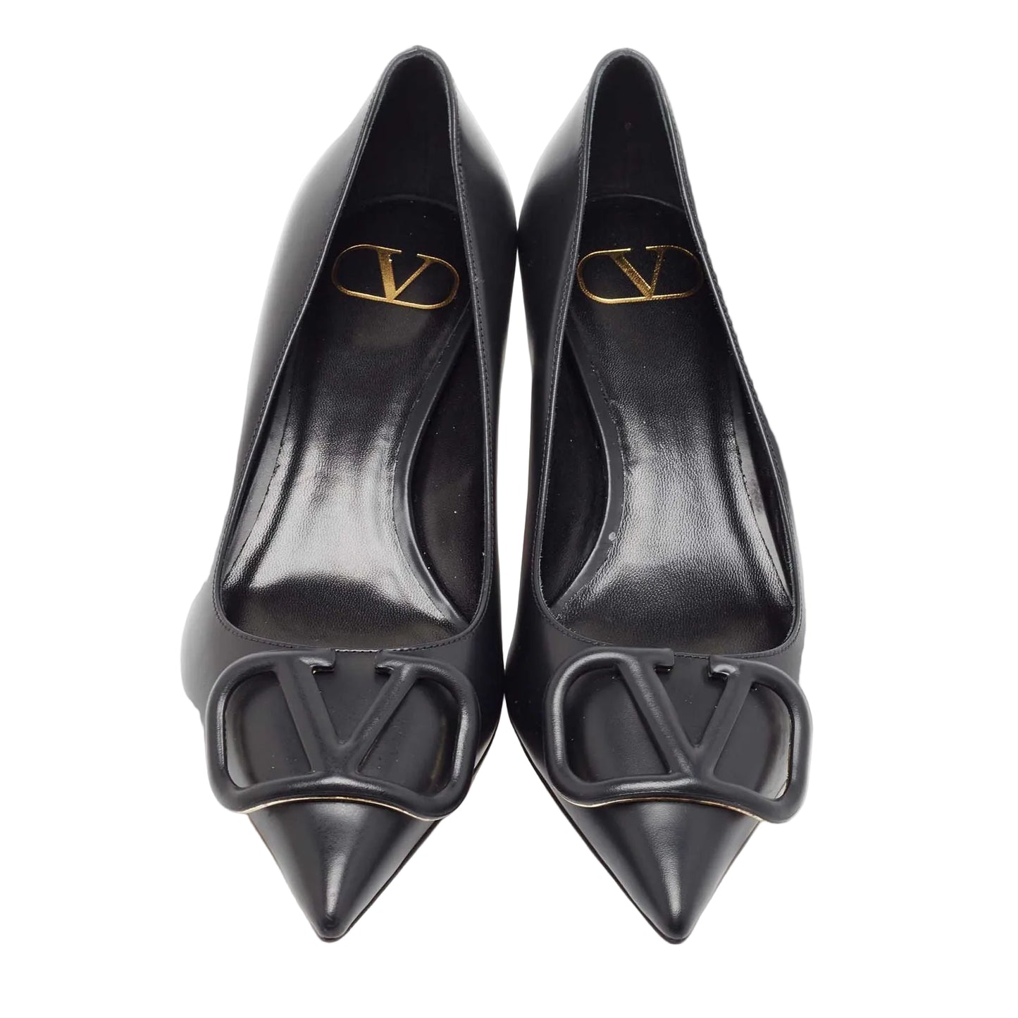 Sandalia Valentino VLogo Preto Tam 37,5 Br