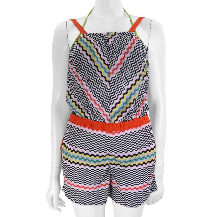 Macacão Missoni Zig Zag Laranja Tam 36 BR