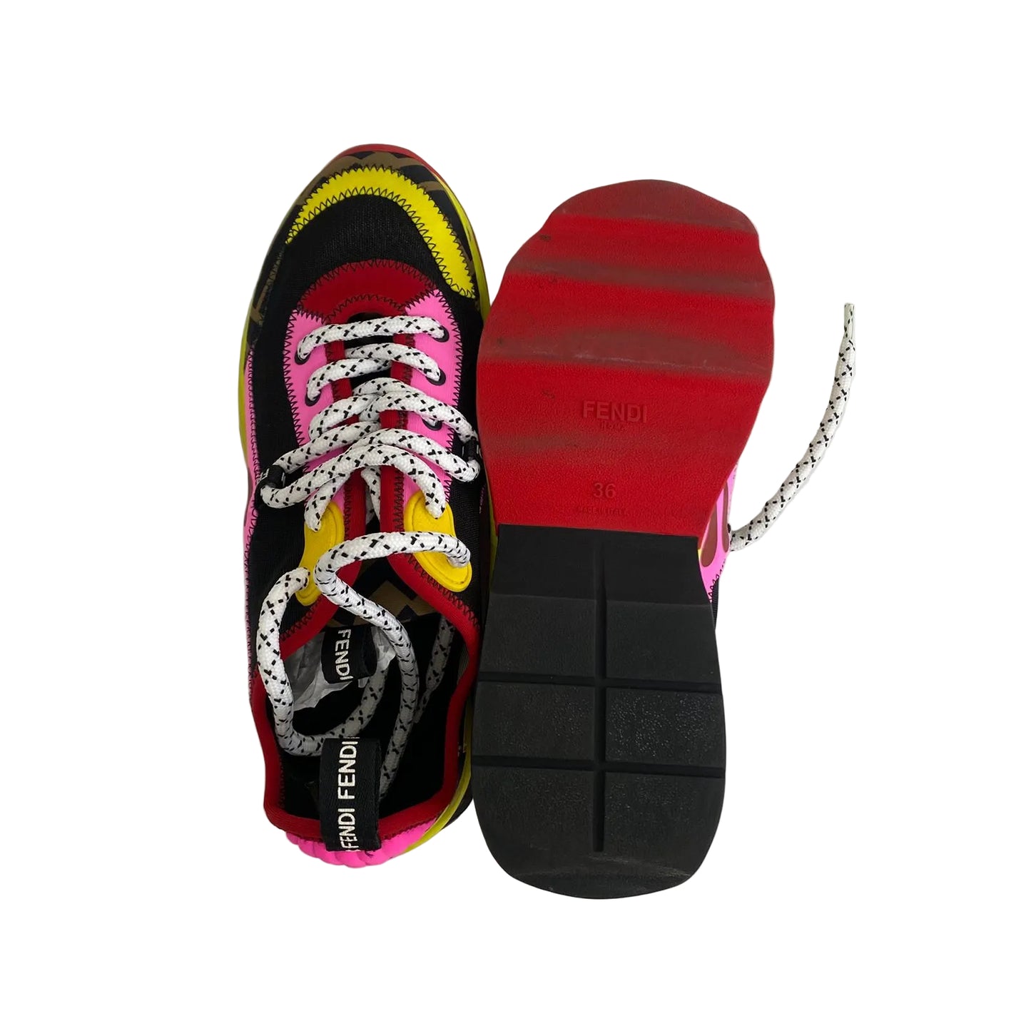 Tenis Fendi Colorido Tam 34 Br