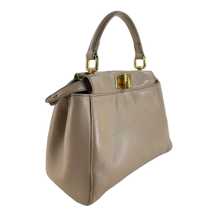 Bolsa Fendi Peekaboo Bege