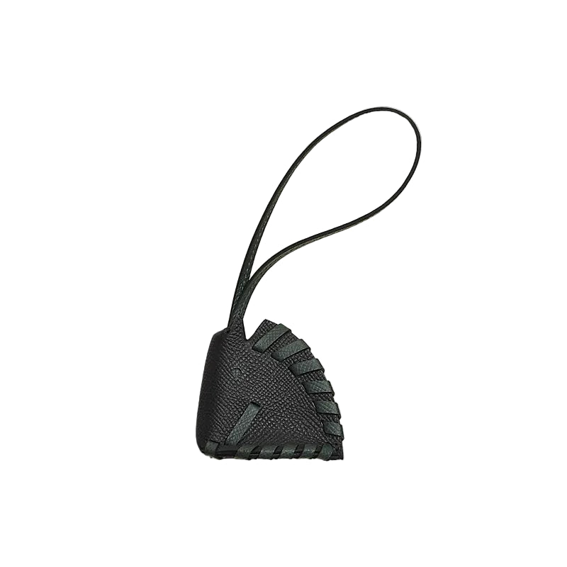 Charm Hermès Cheval Tresse Preto