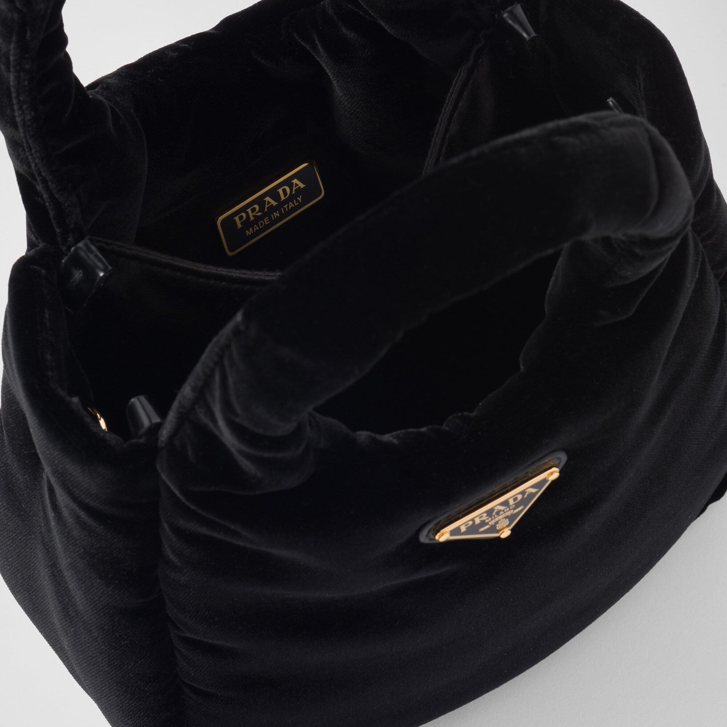 Bolsa Prada Veludo Mini Preta