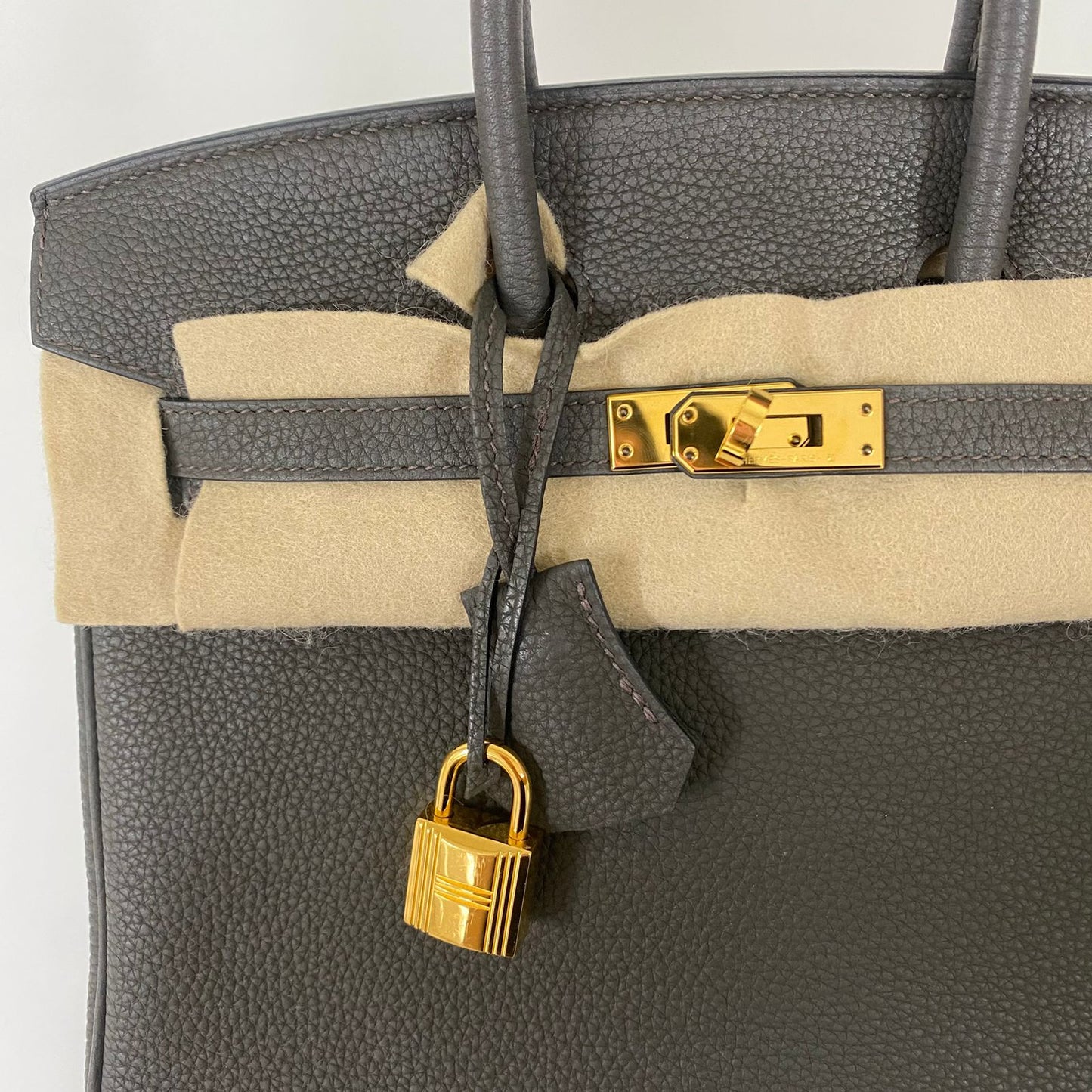 Bolsa Hermès Birkin Vert de Gris 25