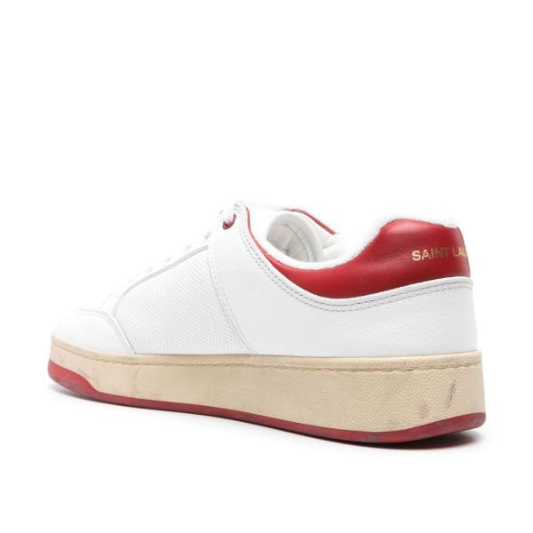 Tênis Saint Laurent Couro Vermelho Masculino Tam 42 Br