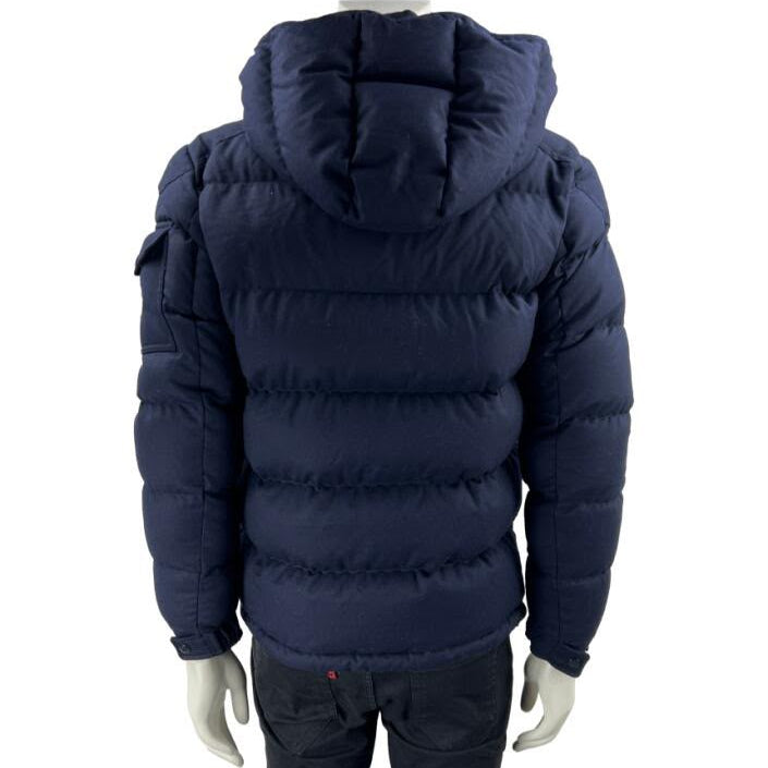 Jaqueta Moncler Azul Marinho Tam GG BR