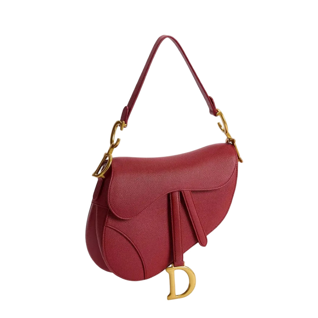 Bolsas . Bolsa Dior Saddle Vermelha