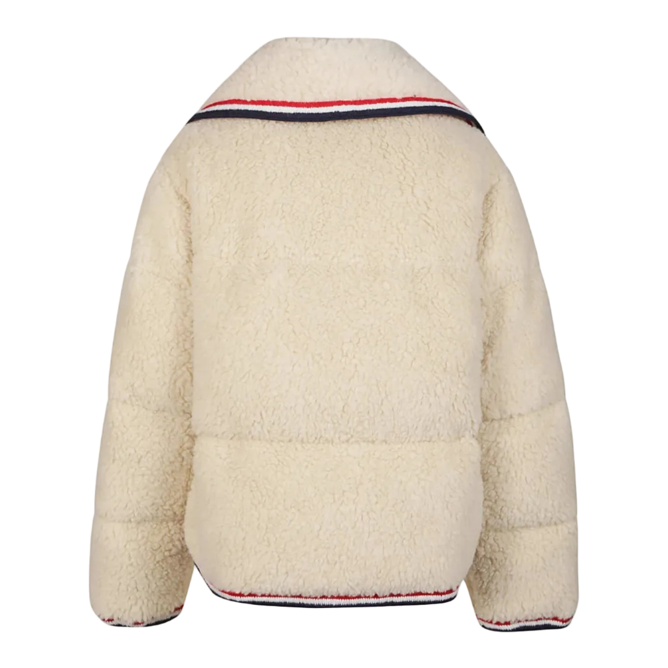 Jaqueta Moncler Bege de Pelinho Tam 40 Br