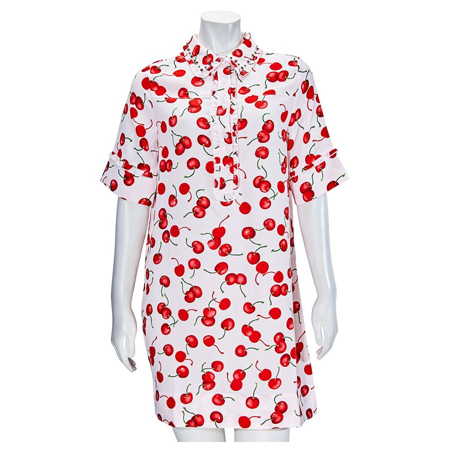 Vestido Essentiel Estampa Cerejas Tam 32 Br