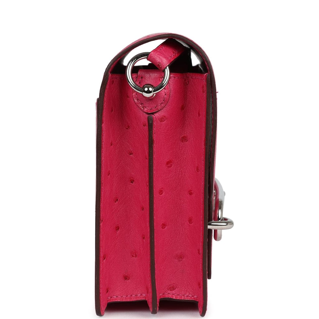 Bolsa Hermès Mini Roulis Rosa