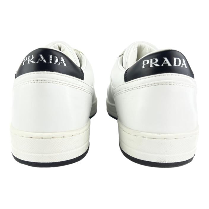Tênis Prada Branco Detalhe Preto Tam 36 Br