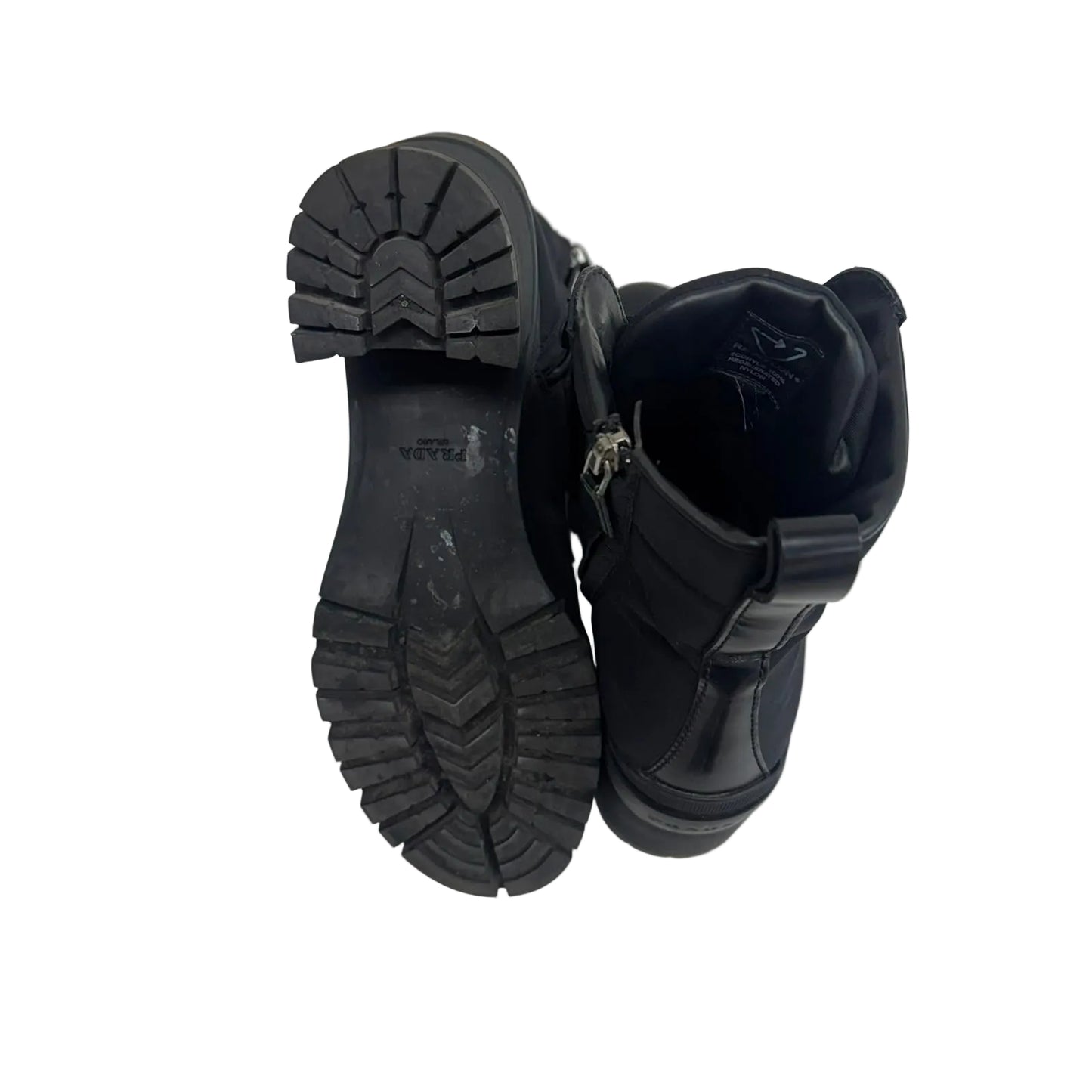 Bota Prada Nylon Preta Tam 36 Br