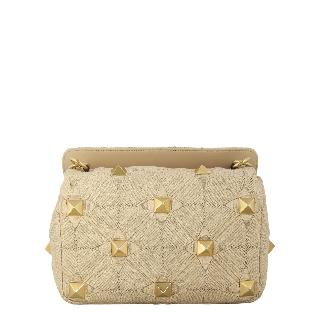 Bolsa Valentino Garavani Tecido Bege
