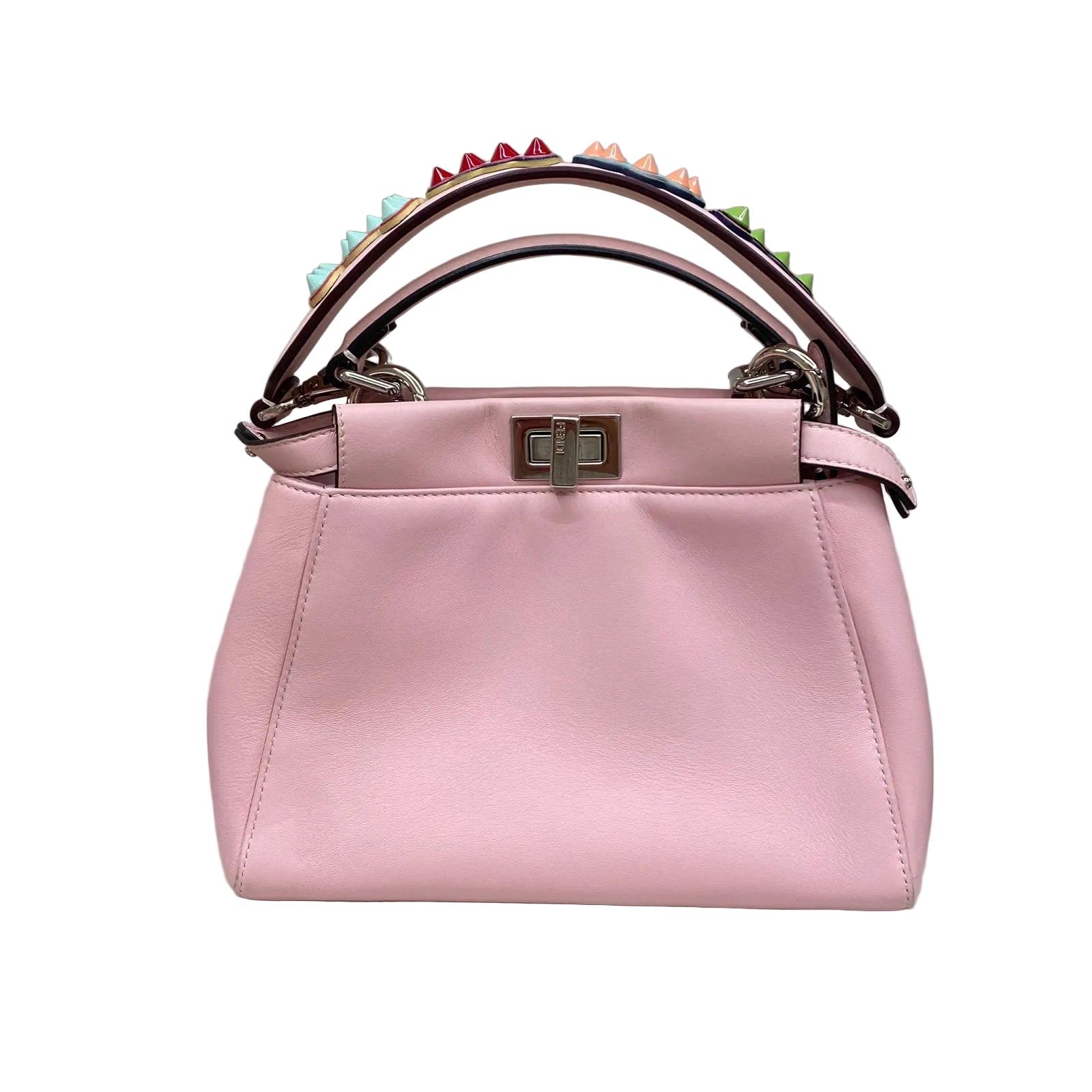Bolsas . Bolsa Fendi Peekaboo Rosa