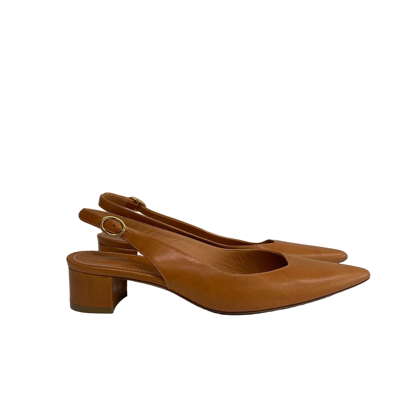 Design . Sapato Mansur Gavriel Laranja Tam 37,5 Br