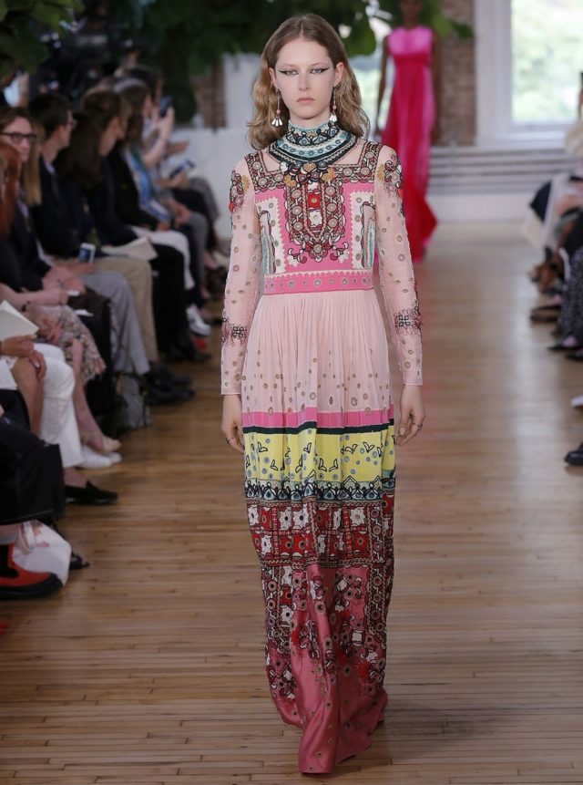 Vestido Valentino Longo Colorido TAM. 38 BR