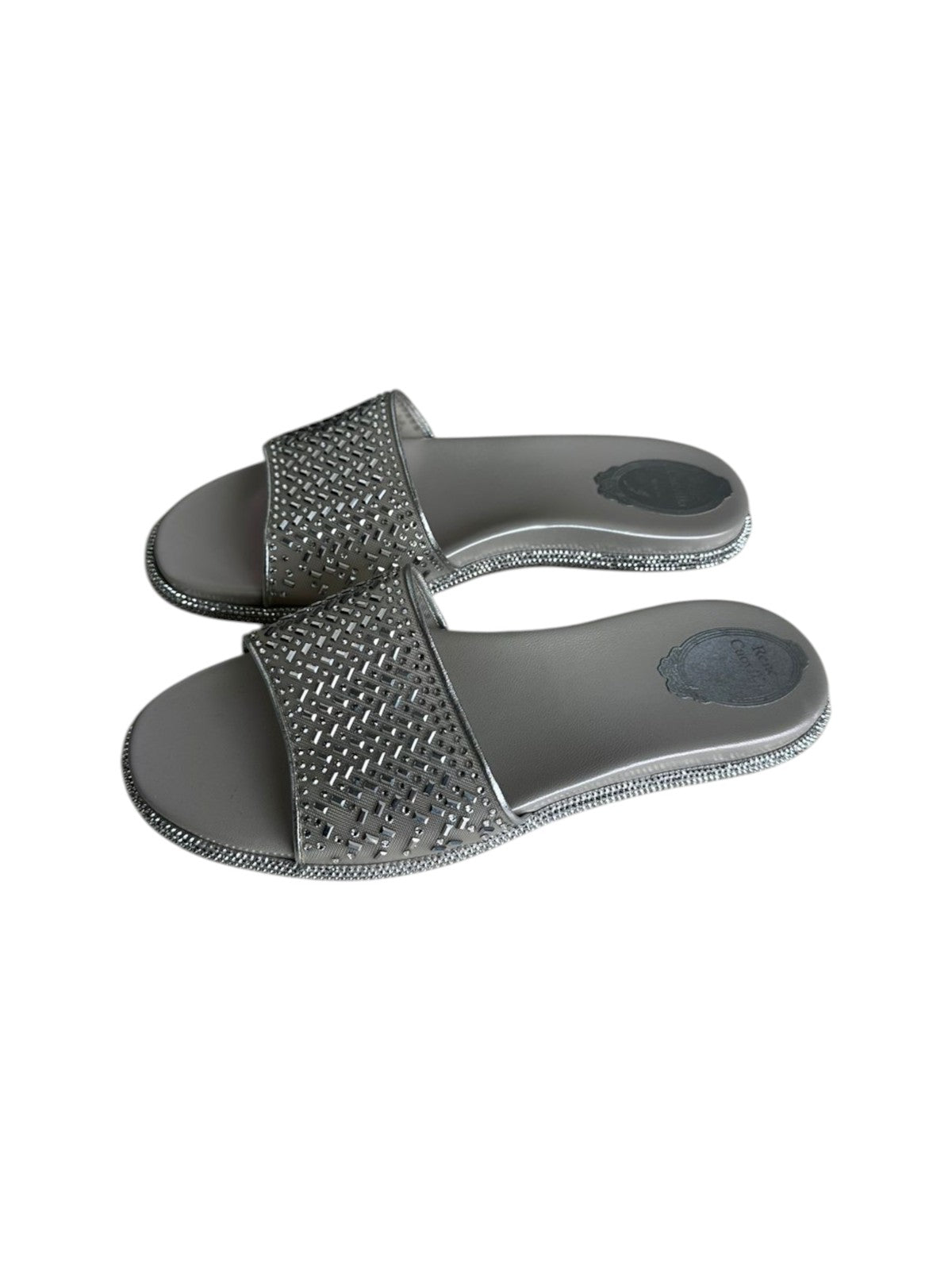 Rasteira René Caovilla Prata Tam.38 Br