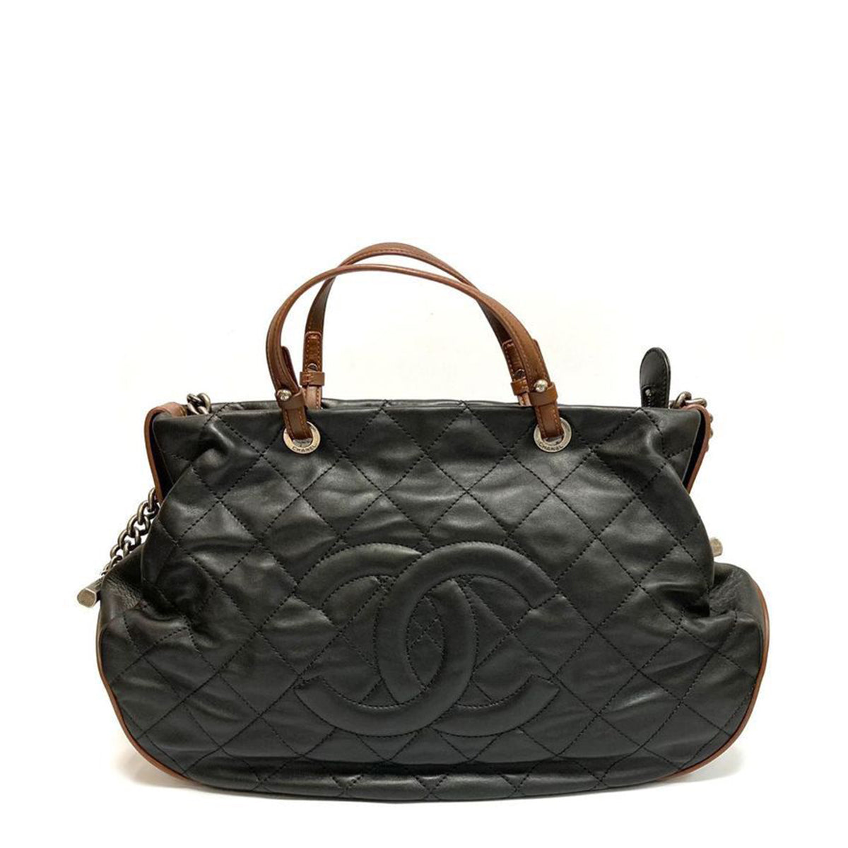 Bolsa Chanel Couro Vintage Média