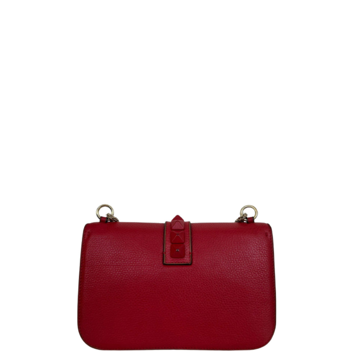 Bolsa Valentino Garavani Glam Lock Vermelha