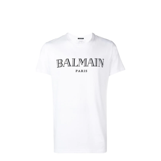 Camiseta Balmain Branca Tam. XL