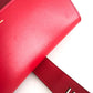 Clutch Hermès Médor Leather Vermelha 24 cm