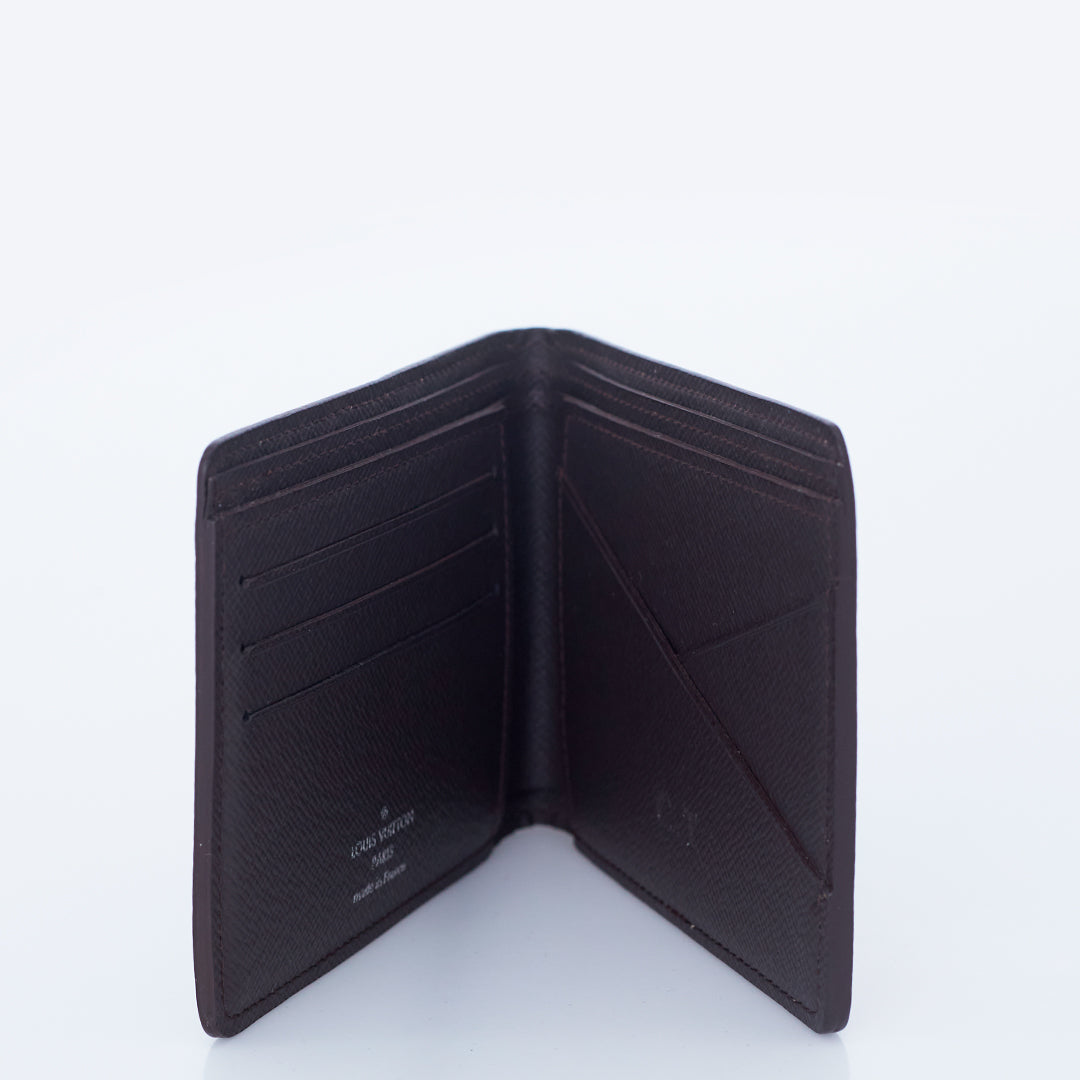 Carteira Louis Vuitton em Couro Marrom