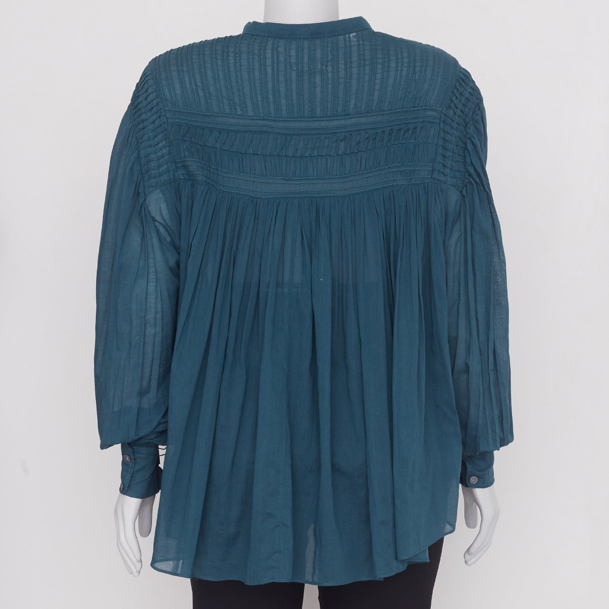 Camisa Isabel Étoile Marant Verde Tam.40