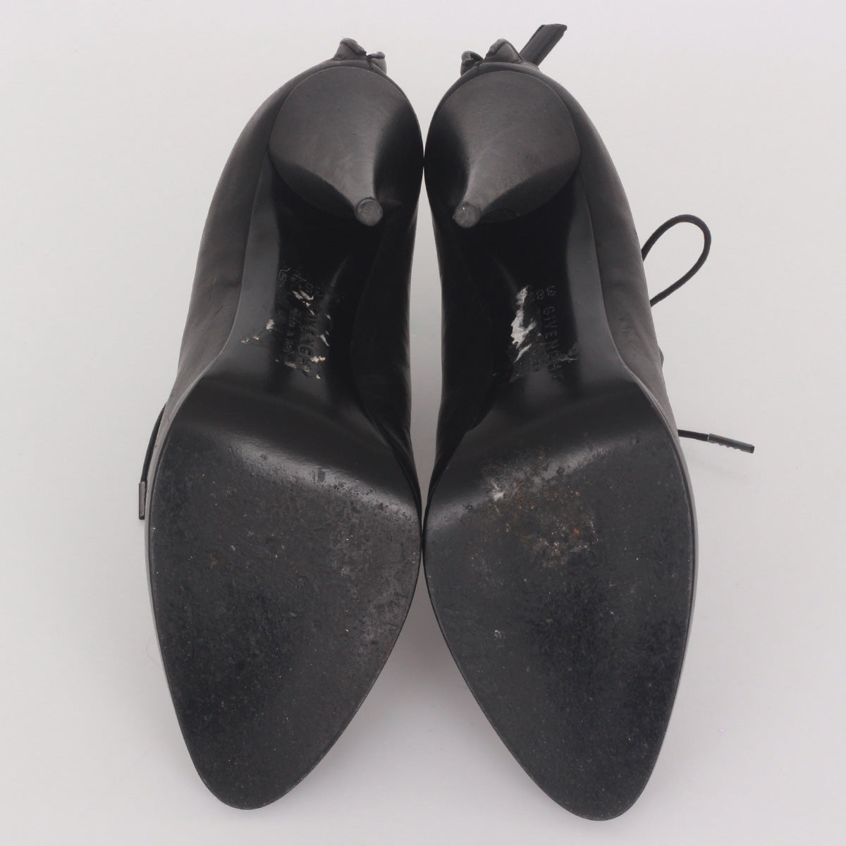 Ankle Boot Givenchy Preta c/ Cadarço Tam.35 Br