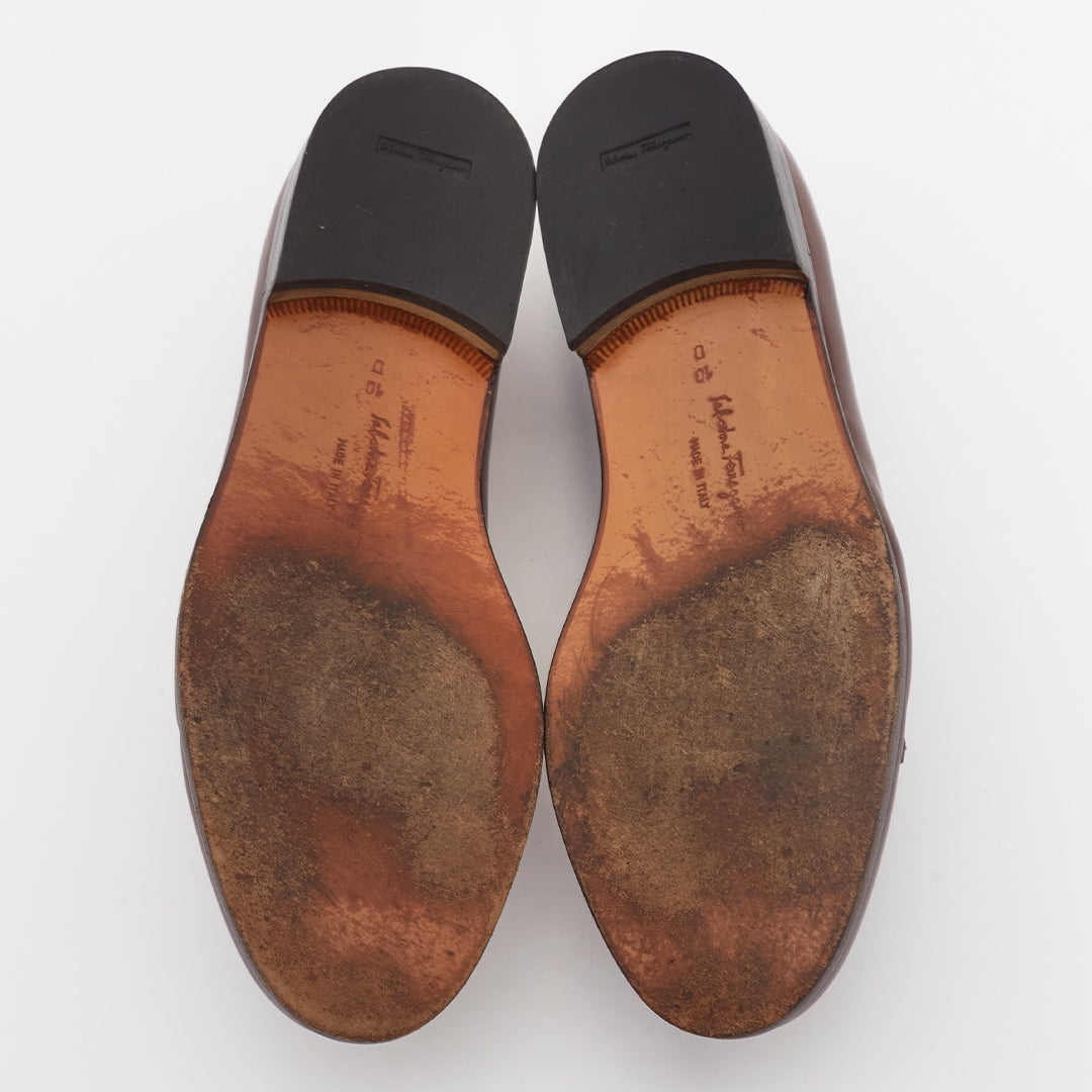 Mocassim Salvatore Ferragamo Marrom Tam.10