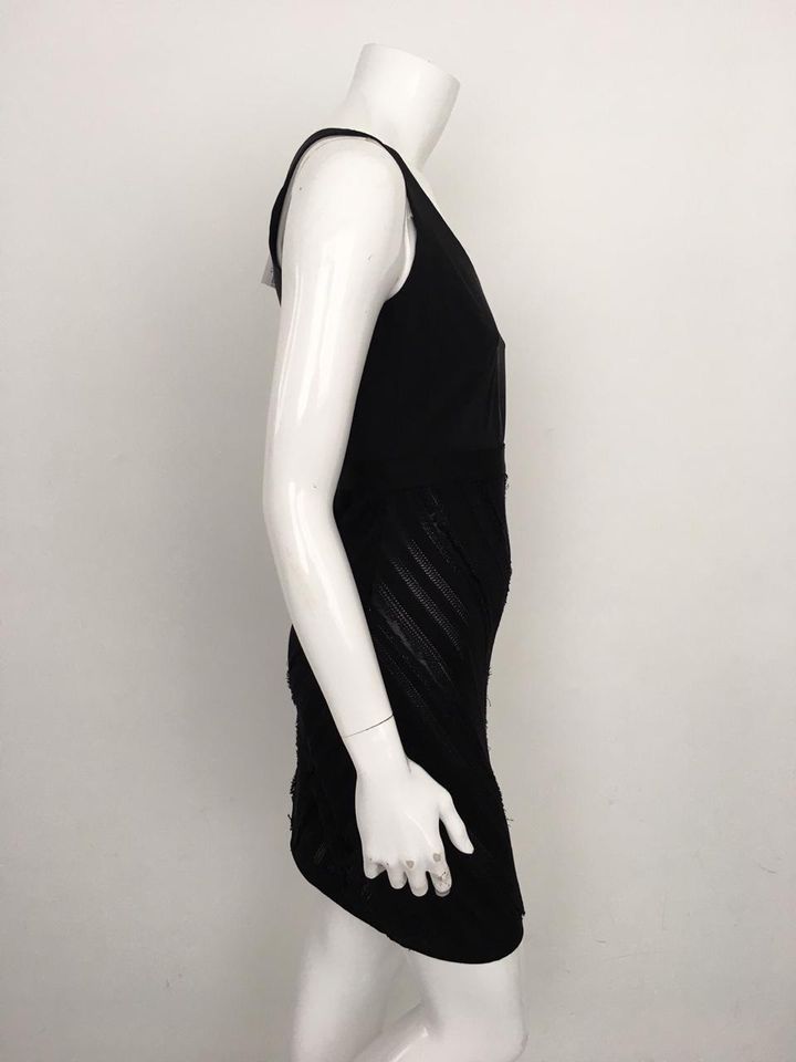 Vestido Chanel Preto Malha Tam. 38