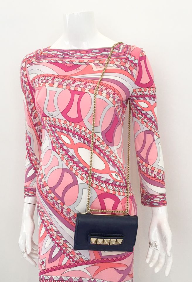 Bolsa Valentino Va Va Voom Azul Mini