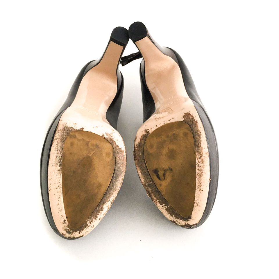 Bota Miu Miu Marrom Tam. 38,5