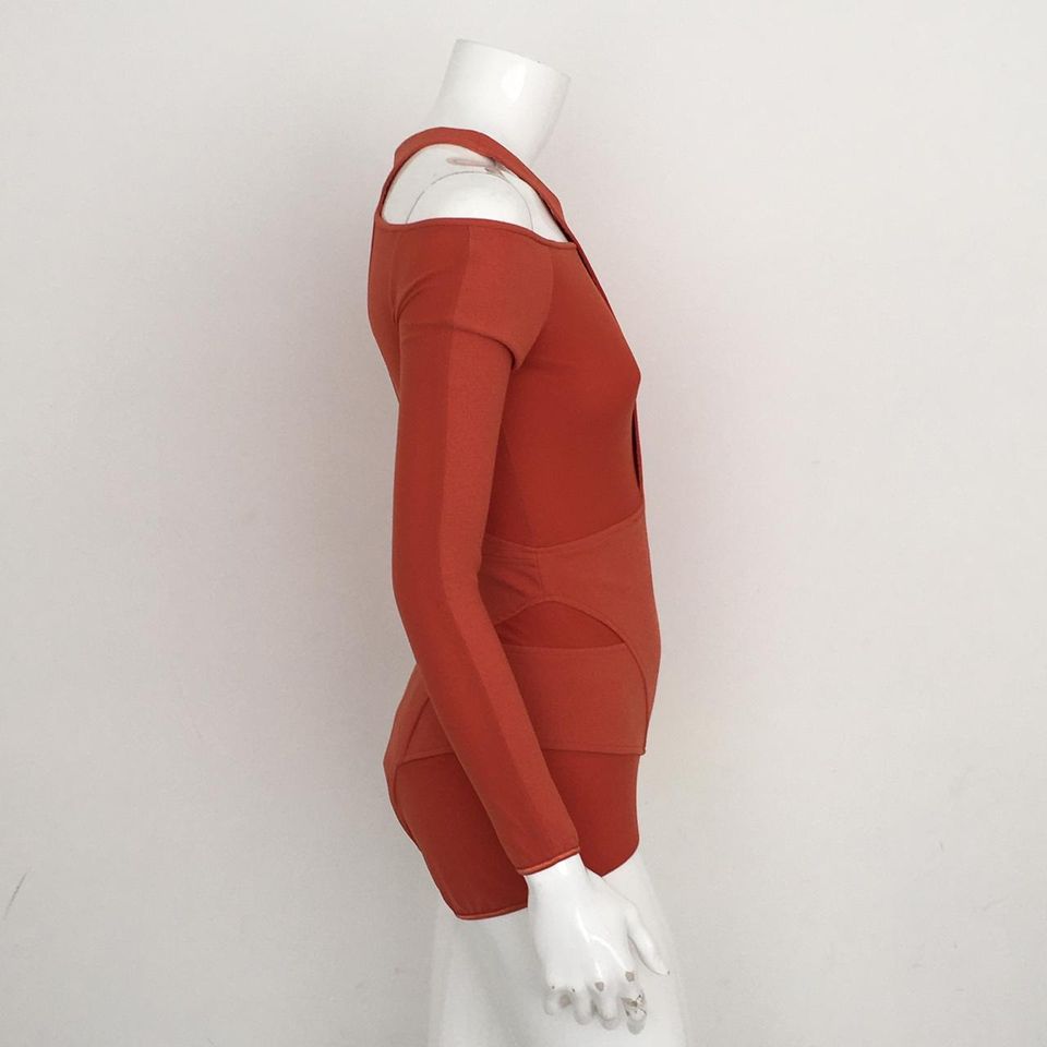 Body Laranja Avermelhado Paula Raia Tam. 38