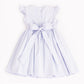 Vestido Azul Xadrez Casinha de Abelha Infantil Trois Petit Tam. 3
