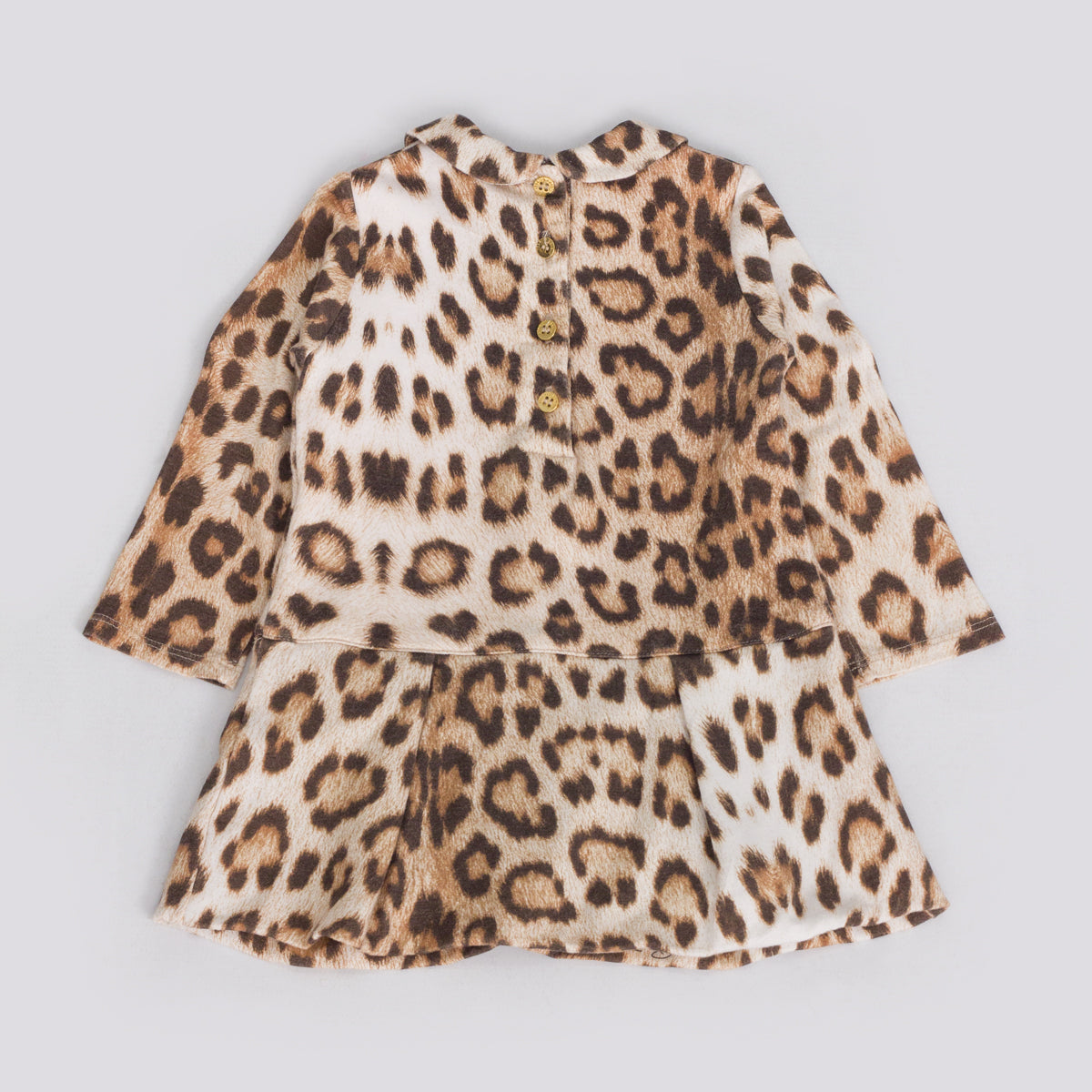 Vestido Infantil Roberto Cavalli Animal Print Tam. 9 meses