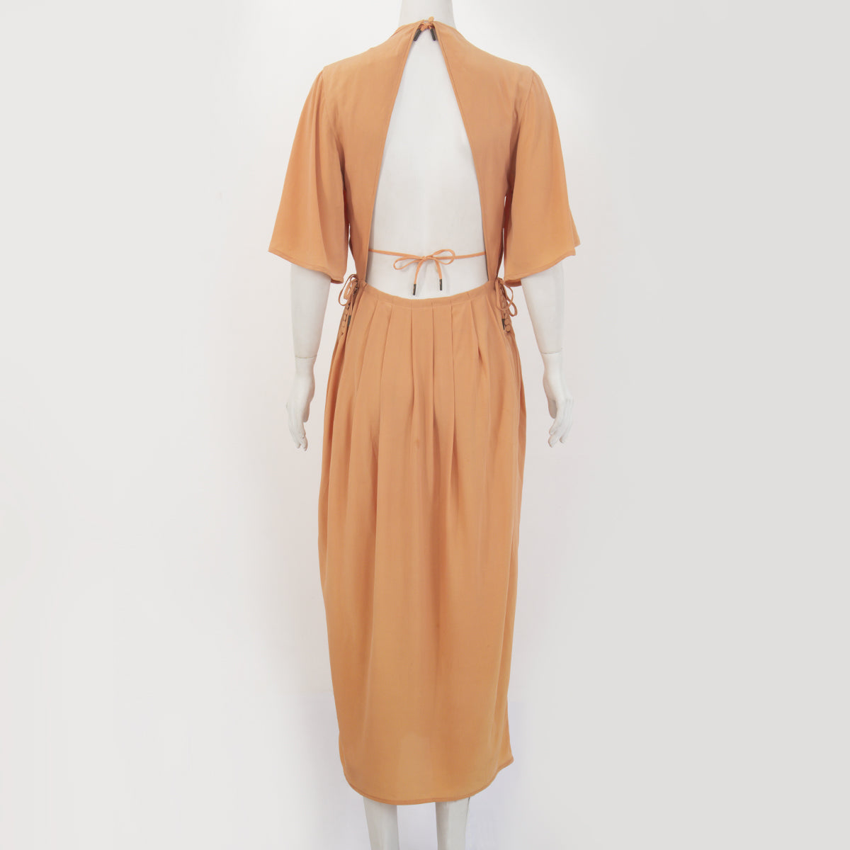 Vestido Paula Raia Laranja Com Top Tam. 38