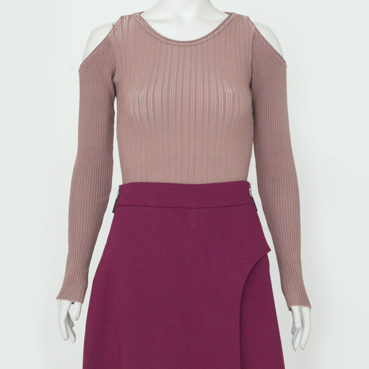 Body Rosa Manga Comprida Cris Barros Tam . M