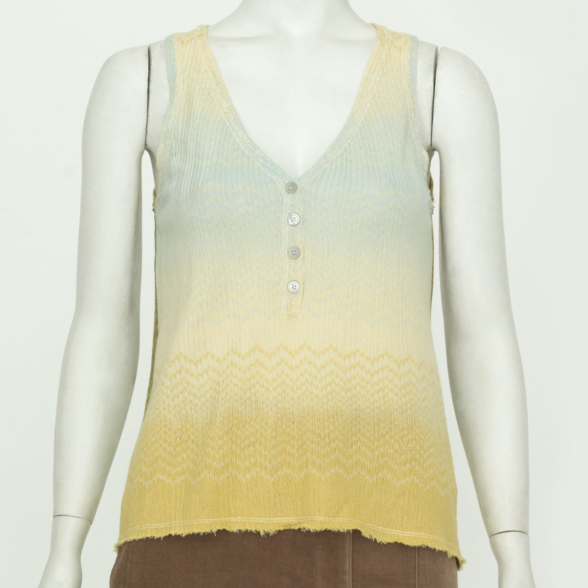 Regata Missoni Amarela e Azul Tam. 40